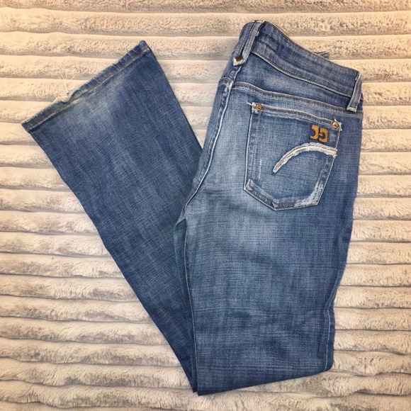 Joe's Jeans Women's 30 Bootcut Flare Leg Blue Medium Wash Mid Rise Stretch 29x33 - Picture 11 of 11